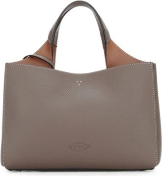 Tod's Bolso T Timeless - Bags - Mujer - Beige - ONE SIZE