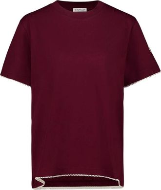 Moncler Donna, Top, Rosso, L, new