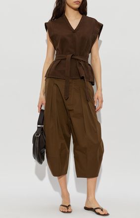 Christophe Lemaire Denim Top, Womens, Brown