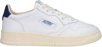 Autry Low-Top Sneakers with Perforated Toe Box