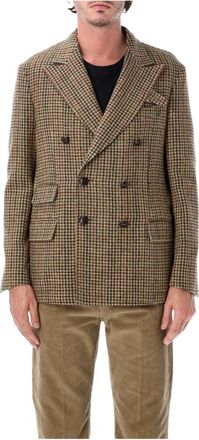 Fortela Travel Classic Jacket - Heren - Jassen - Bruin - Maat: XL Linnen