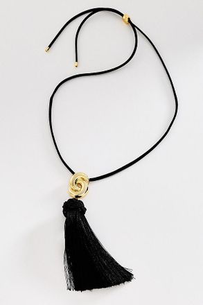Luv AJ Solstice Knot Tassel Necklace