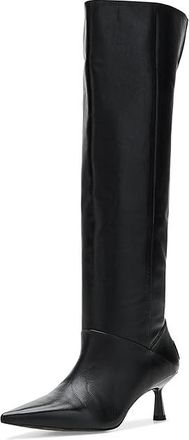 AllSaints Odyssey Low Boots Womens Motocross Boots Black 1 : 11 M, Leather