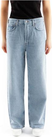 A Gold E Jeans - Dames - Regular Fit Jeans - Blauw - W27 - Jeans