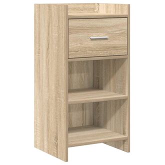 vidaXL Aparador Roble Sonoma 40 X 36 X 80 Cm Madera De Ingenier&iacute;a Vidaxl