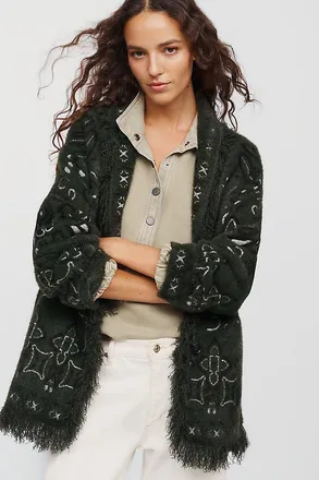 NVLT Printed Belted Jacket