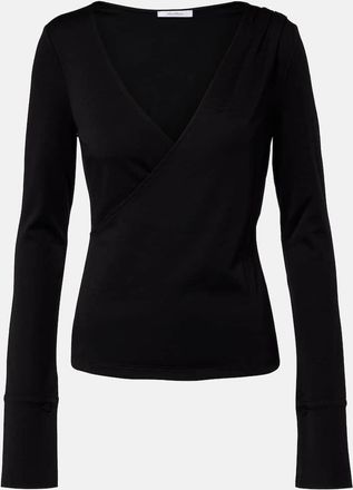 Max Mara Top a portafoglio Adagio in lana vergine