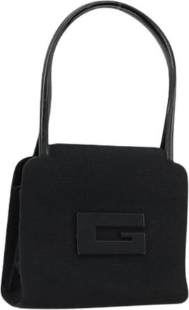 Gucci Pre-owned Handbags, female, Black, Size: ONE SIZE Pre-owned Vintage Hand Bag