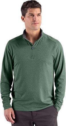Cutter & Buck Forge Recycled Four-Way Stretch Mens Quarter Zip Pullover