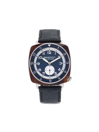 Briston Clubmaster Legend Small Second 39 mm horloge - Blauw