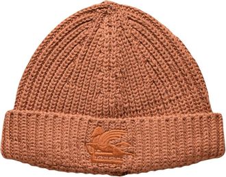 Etro Accessoires, unisex, Bruin, ONE Size, Wol, Muts
