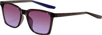 Nike Mens 54 mm Blue Sunglasses