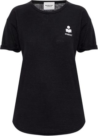 Isabel Marant T-shirt con logo - Nero