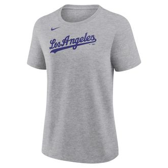 Nike Shohei Ohtani Los Angeles Dodgers Nike Womens MLB T-Shirt in Grey | 01K906GLD9-HH1