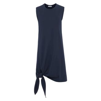 J.W.Anderson Sleeveless Tops, female, Blue, Size: XS Hem Knot Dress