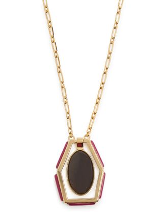 La DoubleJ LA Double J Power Portal 24kt Gold-plated Necklace - One Size
