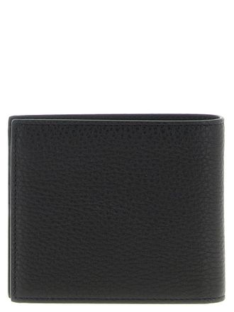 Givenchy Embossed Logo Calfskin Wallet - Black