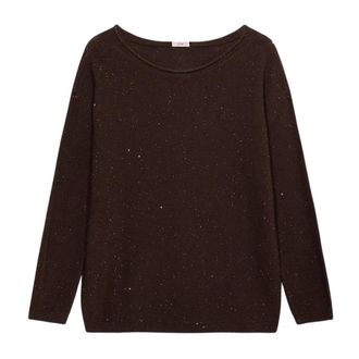 Oltre Dames, Truien, Bruin, Maat: S/M Nylon