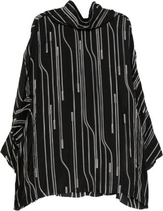 Rick Owens Top con stampa - Nero