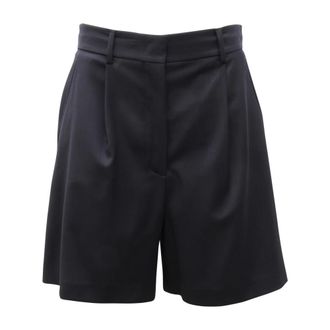 Max Mara Casual Shorts, female, Blue, Size: XS Nabulus Bermuda