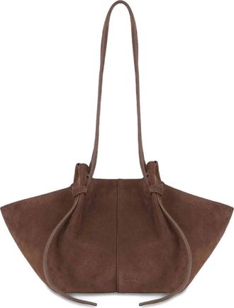 Yuzefi Borsa tote Mochi Curves - Marrone