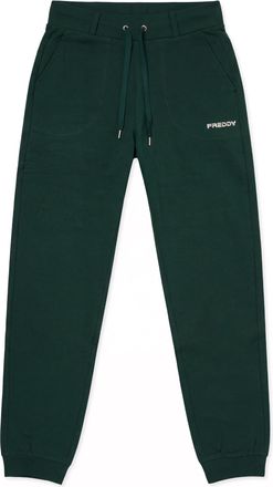 Freddy Jogger donna con tasche applicate e fondo a polsino