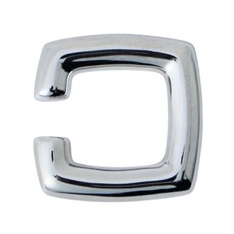 Tom Wood Frame Ear Cuff - Dames - Oorbellen - Grijs - ONE Size - Accessoires