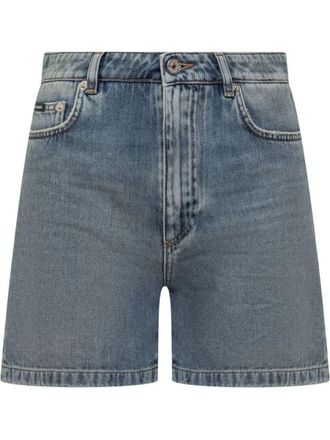 Dolce & Gabbana Thigh-Length Denim Shorts Clothing