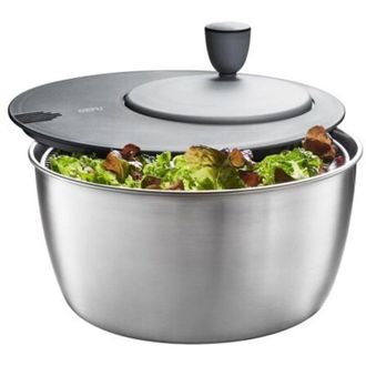 GEFU Rotare centrifuga per insalata de centrifuga per insalata Acciaio inox Maniglia/manopola
