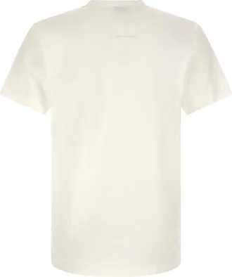 Comme Des Gar&ccedil;ons Embroidered Heart Patch T-shirt - White