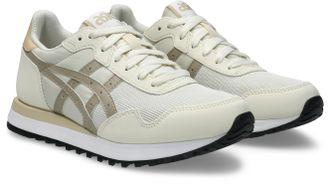 Asics Sneaker ASICS TIGER RUNNER II, Damen, Gr. 37,5, cream, feather grau, Textil, Schuhe Sneaker