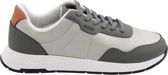 HUGO BOSS Eikenbos Sneaker - Heren - Sneakers - Groen - 42 EU - Schoenen