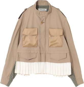Undercover cotton jacket - Neutrals