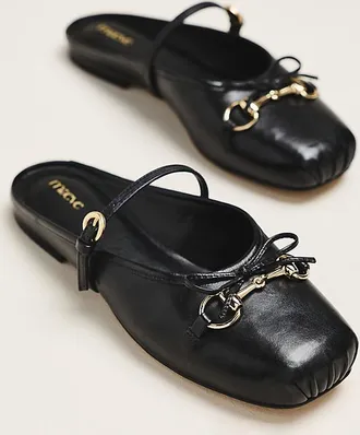 Maeve Horsebit Mule Ballet Flats