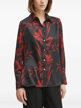 Marciano Camicia Molly a fiori - Nero