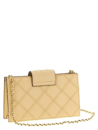 Tory Burch Fleming Card Case - Beige