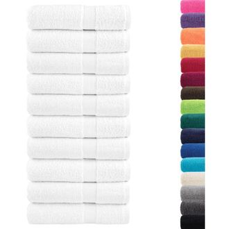 vidaXL Toallas De Ducha Solund 10 Unidades Blanco 70x140 Cm 600 Gsm Vidaxl