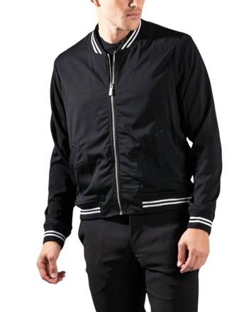 Monfrere Maverick Bomber Jacket In Noir