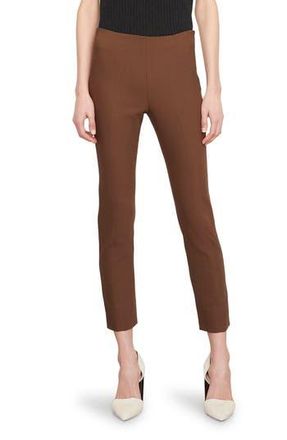 Vince High Waist Crop Slim Pants in Coffee at Nordstrom Rack, Size Xx-Small