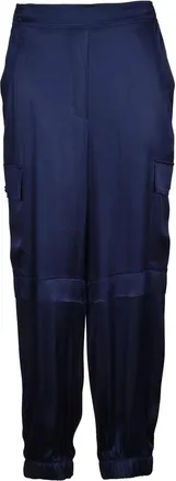 Semicouture Cargo Satin Pants