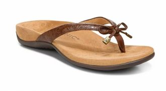 Vionic Womens Rest Bella Slipper In Brown
