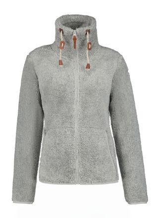 Icepeak Fleecejacke ICEPEAK ICEPEAK COLONY, Damen, Gr. XS, grau (light grau), Obermaterial: 100% Polyester, normal, Jacken Fleecejacke, sportlicher Stil, f&uuml;r 