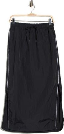 Zella Breakaway Crinkled Maxi Skirt in Black at Nordstrom Rack, Size X-Small