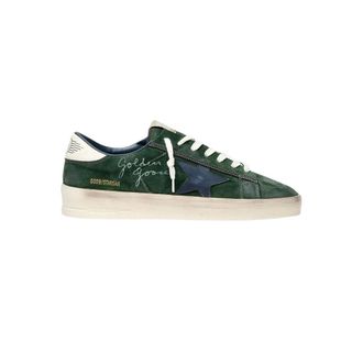 Golden Goose Sneakers, male, Green, Size: 10 US Stardan Sneakers