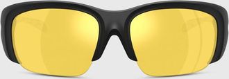 Diesel Wrap-around shape sunglasses - Sunglasses - Unisex - Multicolor