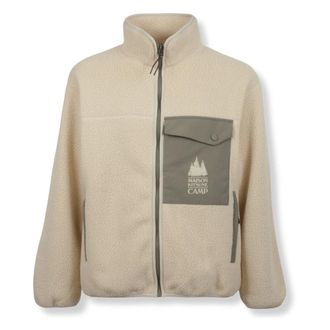 Maison Kitsun&eacute; Hombre, Deporte, Beige, Talla: XL