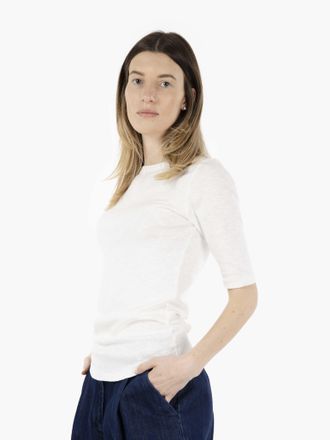 Ymc You Must Create T-shirt a 3/4 Charlotte white