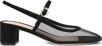 Gianvito Rossi 45 mm Francoise pumps - Zwart