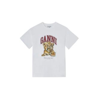 Ganni Hombre, Camisetas, Blanco, Talla: XS