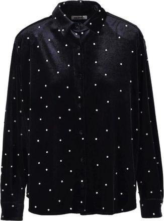 New Arrivals Overhemd - Dames - Overhemden - Zwart - L - Polyester - Overhemden